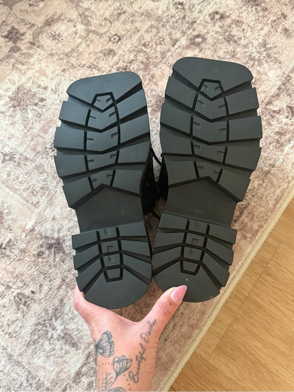 New Demonia Wrath 03 Platform Slide Sandles